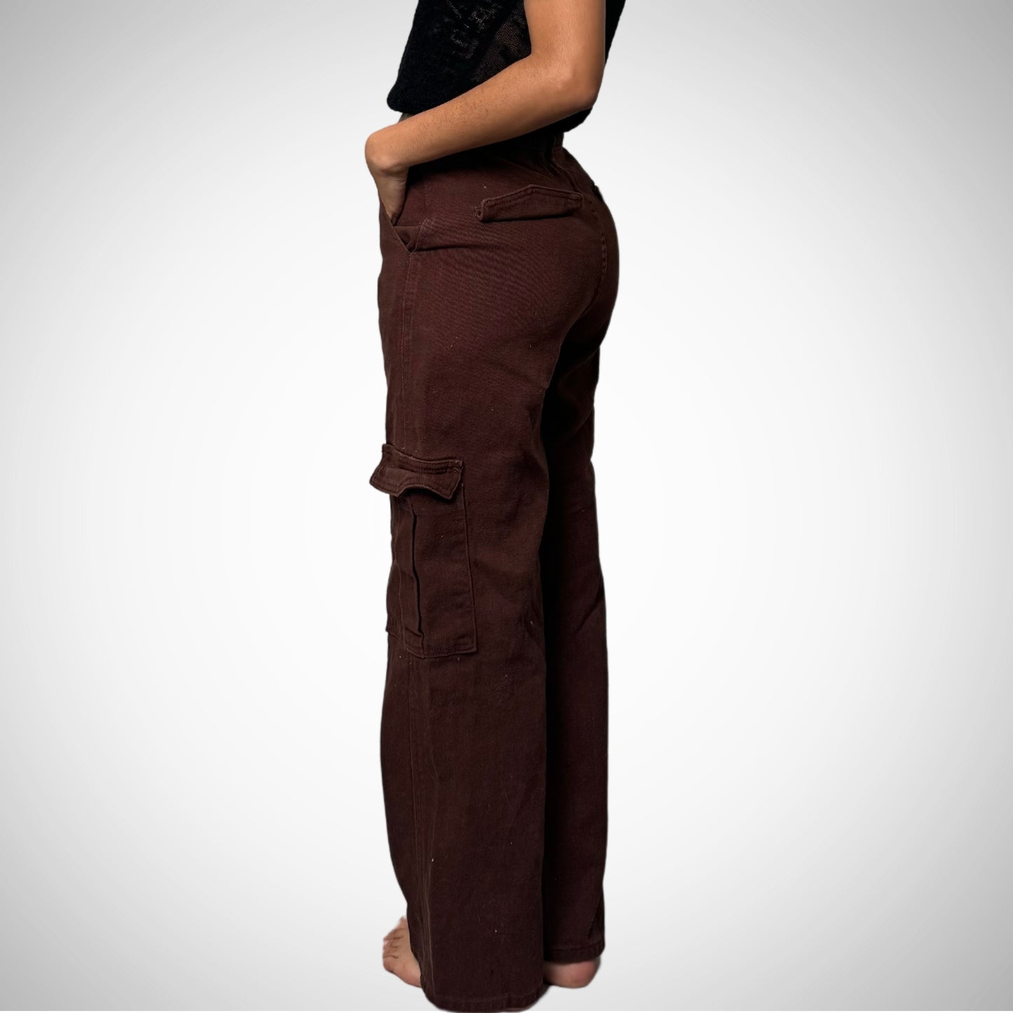 Brown Cargo Pants