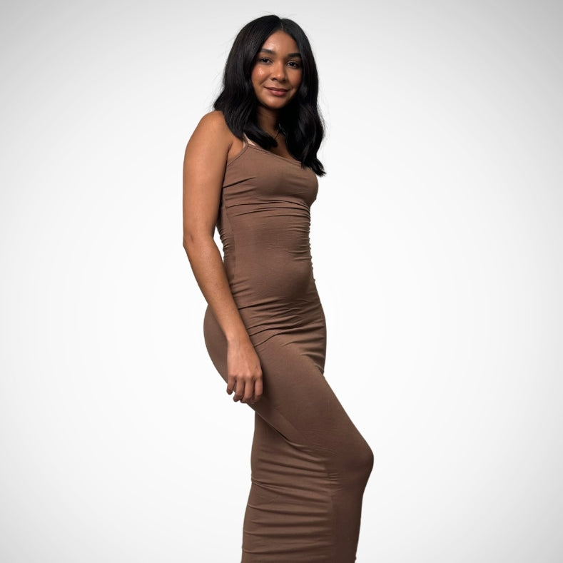 Brown Bodycon Dress