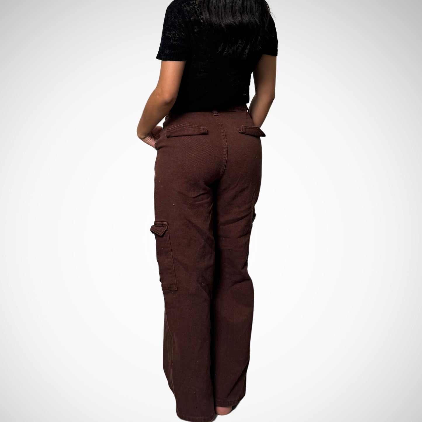 Brown Cargo Pants