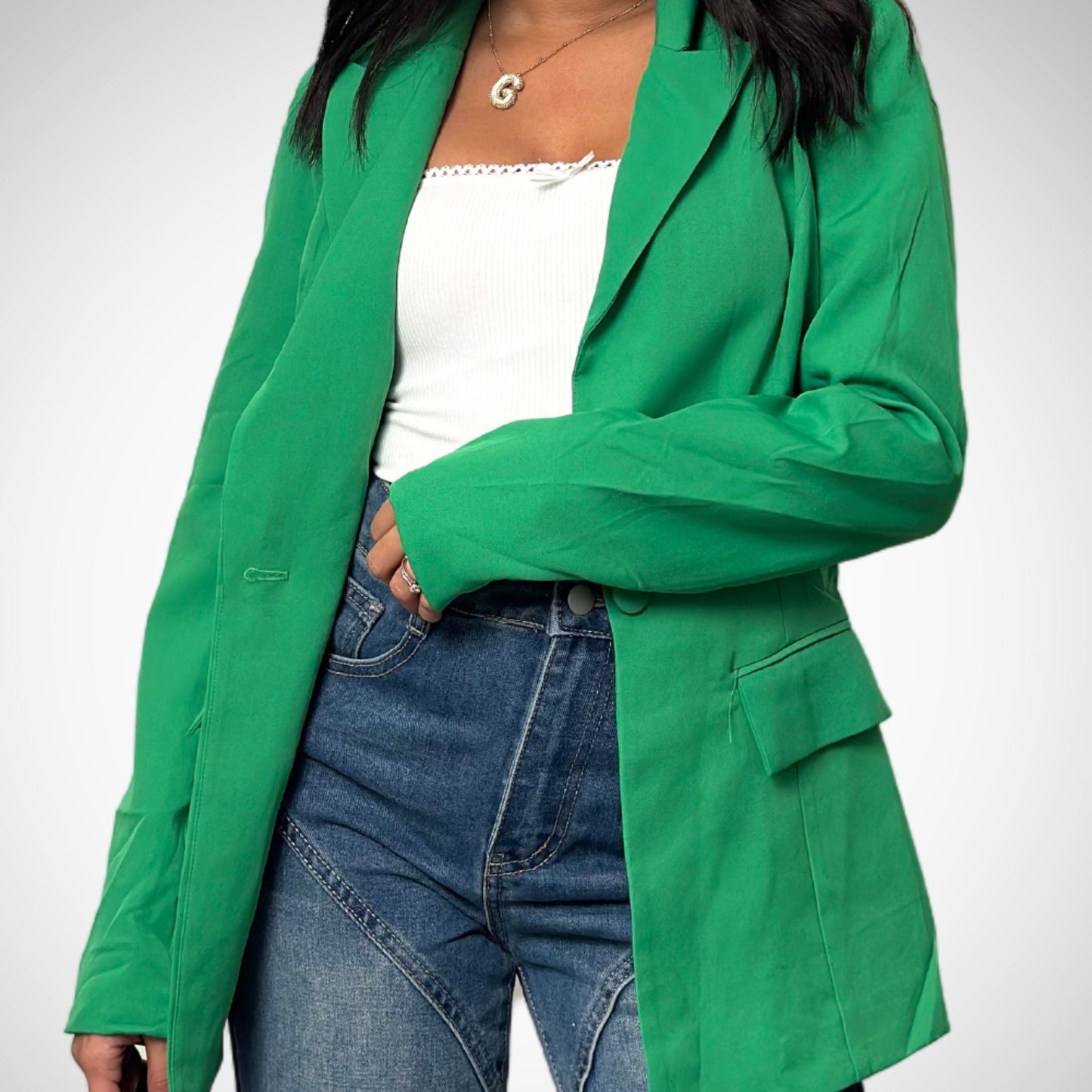 Green Blazer - Windsor