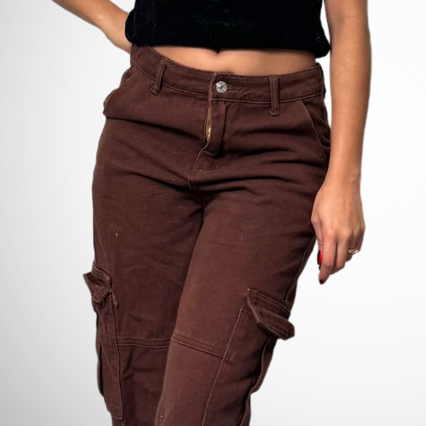 Brown Cargo Pants