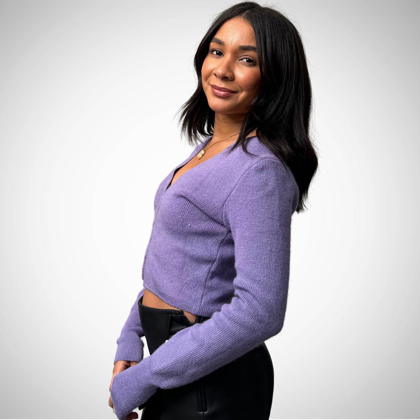 Purple Sweater